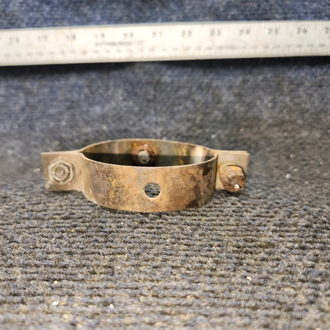 Used aircraft parts for sale, 0550176-31, 0550176-26 Cessna 172E Tailpipe Clamp Assembly