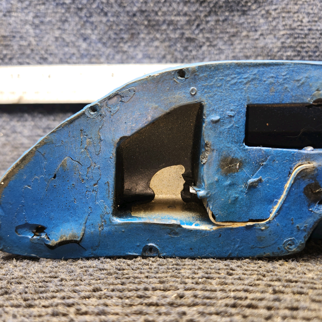 Used aircraft parts for sale, 0717011-27 cessna 172N Armrest Assembly – LH