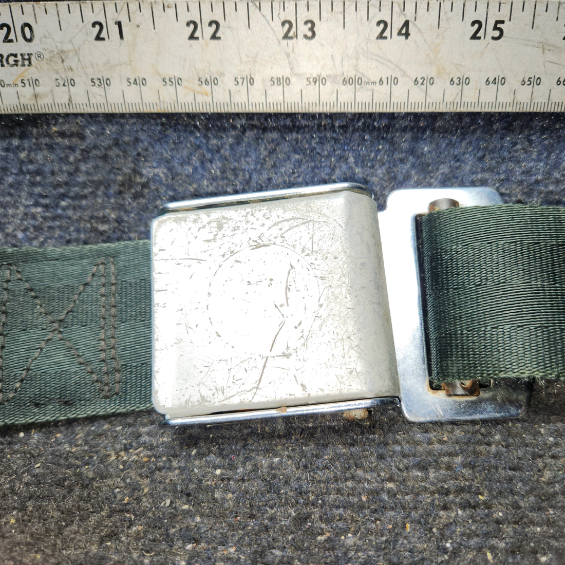 Used aircraft parts for sale, 502985-401 America Safety Beechcraft C23 SUNDOWNER Safety Seat Belt