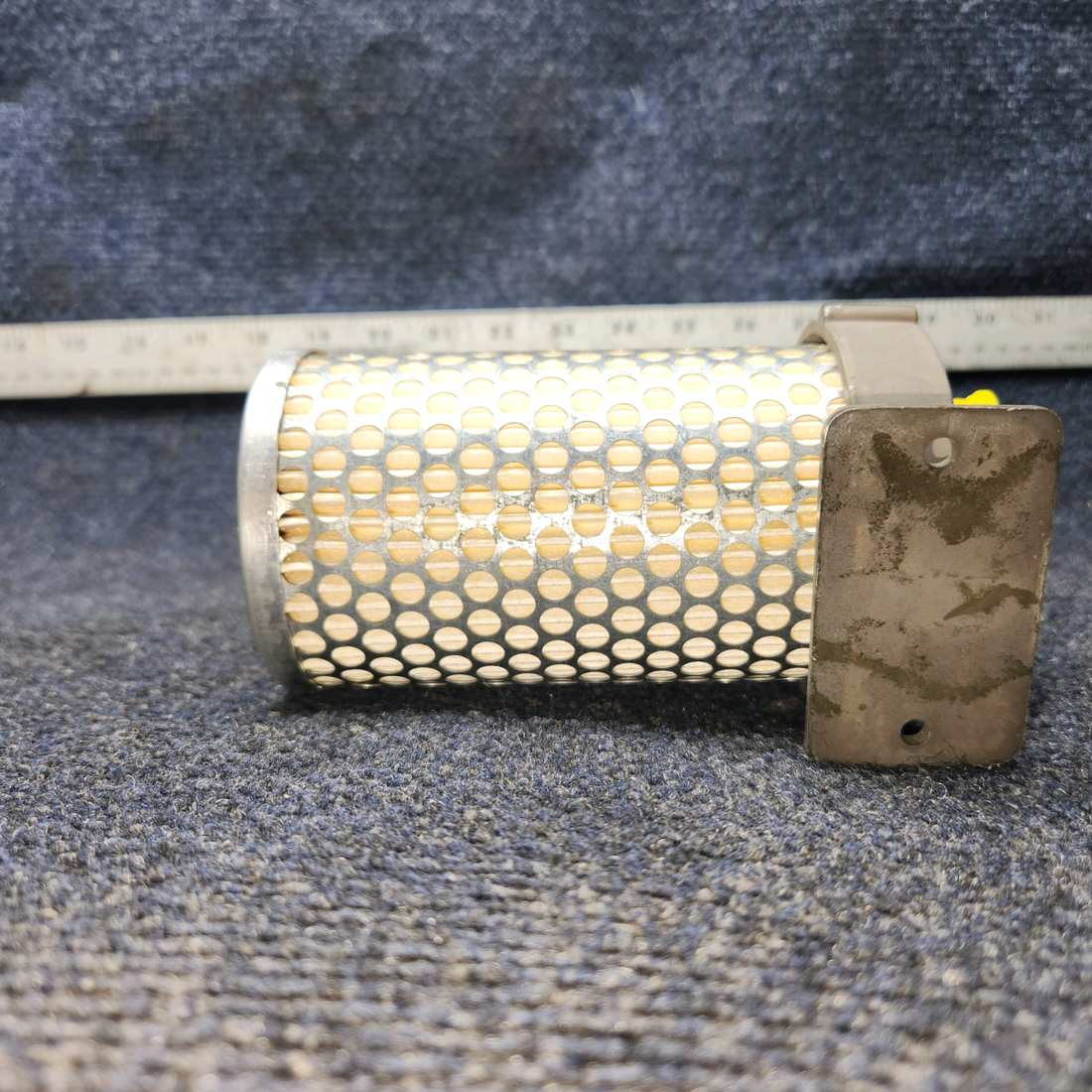 Used aircraft parts for sale, C294501-0201 Cessna 172M/N, U206F, 210N, T310L N P Q Instrument Air Filter