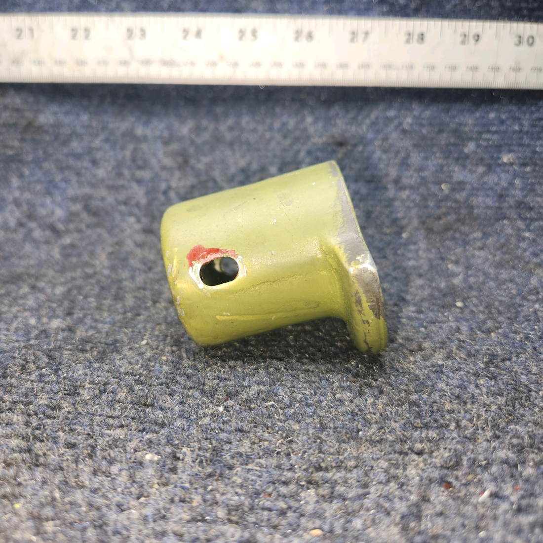 Used aircraft parts for sale, 62856-000 Piper PA28-140 Flap Torque Tube Fitting Assy LH