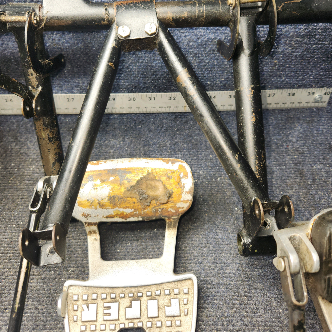 Used aircraft parts for sale, 63459-019 Piper PA28-161 Toe Brake Pedal Assy