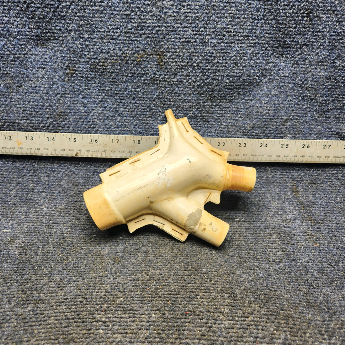 Used aircraft parts for sale, 69-554006-9 Beechcraft A23A Musketeer Custom III FRESH AIR FEED PLENUM