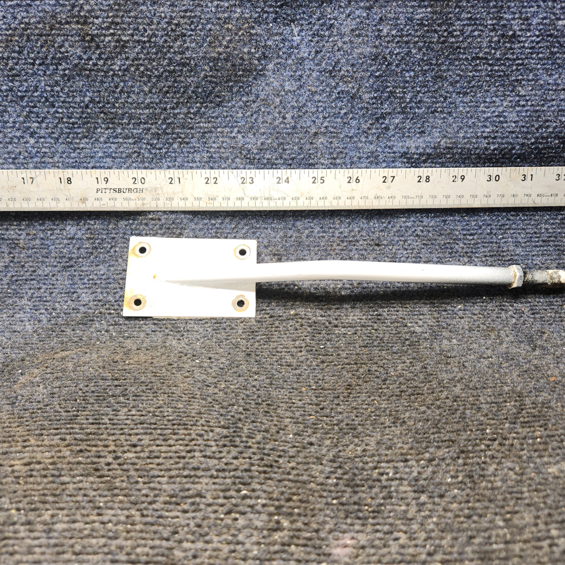 Used aircraft parts for sale, 65248-000 Piper PA28-161 Stabilator Trim Arm Assembly with Eye Bolt
