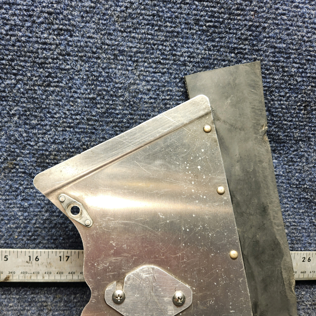 Used aircraft parts for sale, 0555202-1 CESSNA 172K BAFFLE ASSEMBLY #4 CYLINDER