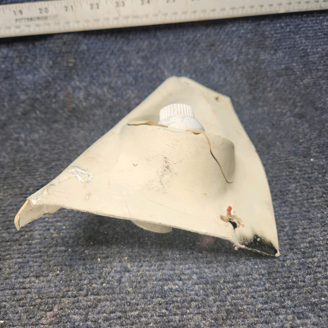 Used aircraft parts for sale, 169-534026-2 Beechcraft A24R Outlet RH Escutcheon SEE PHOTOS FOR DETAILS