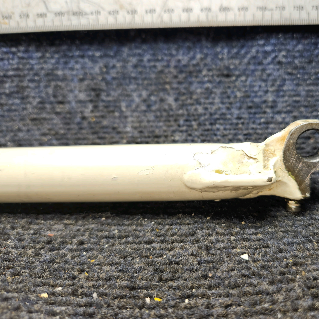 Used aircraft parts for sale, 35-825080 BEECHCRAFT F35 Nose Gear Drag Leg Assembly