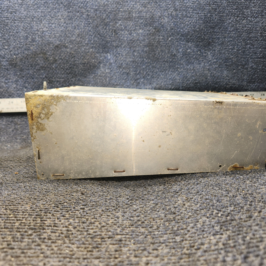 Used aircraft parts for sale, 0513320-8, 0513321-1 Cessna 172F Glove Box Assembly W/ Lid