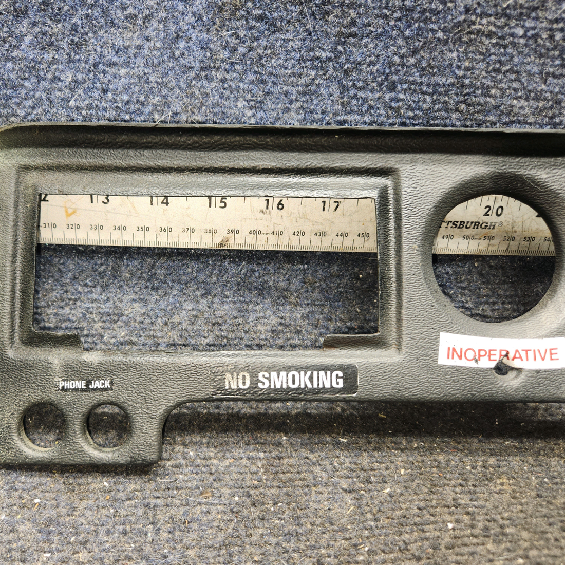 Used aircraft parts for sale, 66918-016 piper PA-28-181 Instrument Panel Cover Assembly - Lower LH