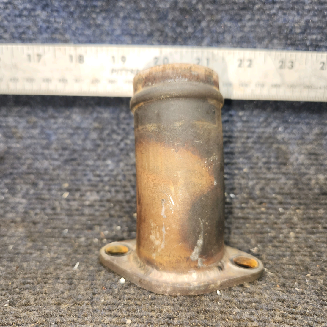Used aircraft parts for sale, 0450338-69 cessna 150G Exhaust Stack Riser - LH