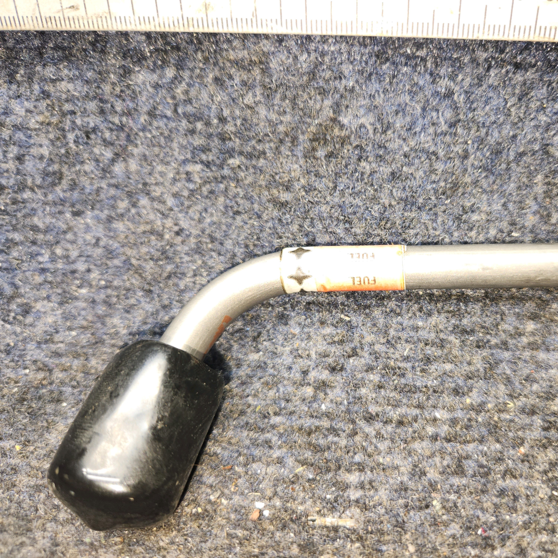 Used aircraft parts for sale, 35457-000 Piper PA28-161 Gascolator to Electric Pump Fuel Line