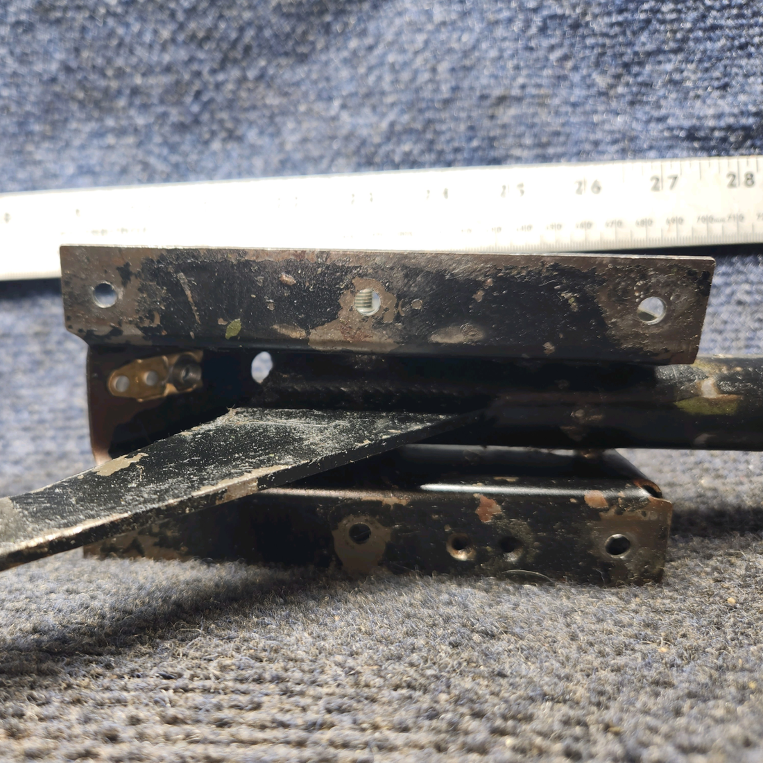 Used aircraft parts for sale, 62706-009 Piper PA28-161 Flap Control Lever Assy