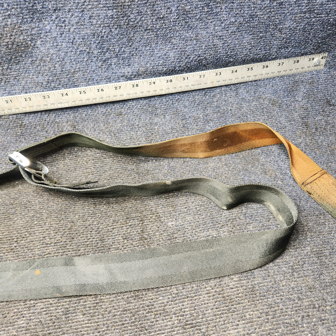 Used aircraft parts for sale, 66804-000, 66805-000 Piper PA28-161 Strap Assembly – Baggage Tie-Down Belts, Rear Cargo