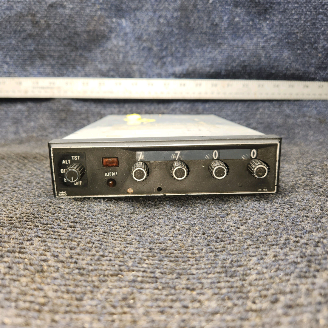 Used aircraft parts for sale, 066-1062-01 King KT 78A Piper PA32RT-300 ATC Transponder