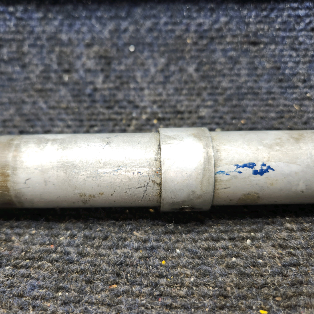 Used aircraft parts for sale, 35-524301 BEECHCRAFT F35 Pilots Rudder Pedal Torque Tube