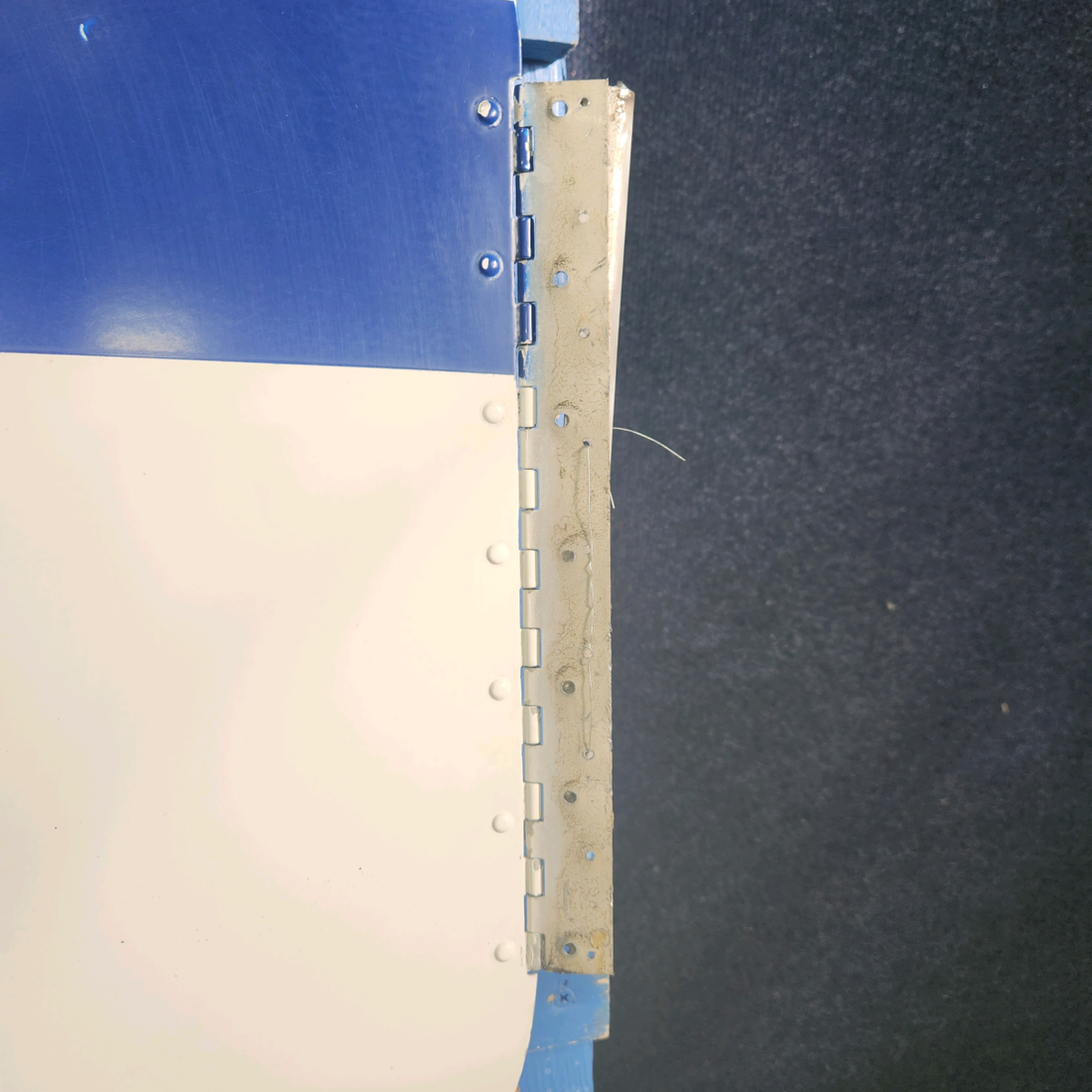 Used aircraft parts for sale, 169-410011-601 Beechcraft A23A Musketeer Custom III BAGGAGE DOOR WITH HINGE