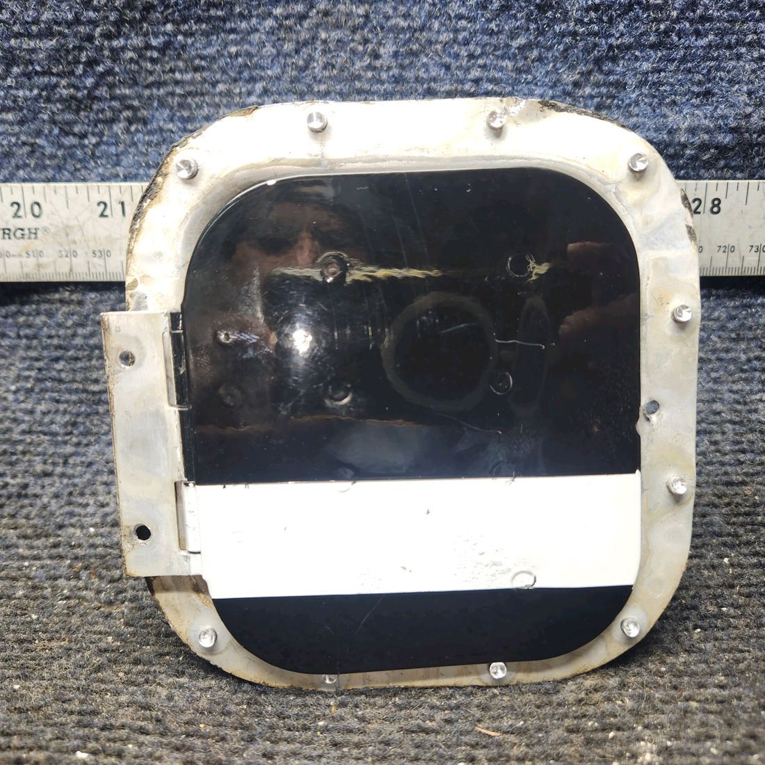 Used aircraft parts for sale, 0713135-2, 0713139-1 Cessna 172E Outside Air Door Assy