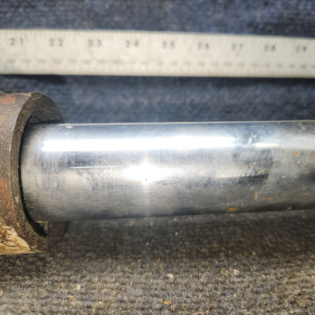 Used aircraft parts for sale, 65010-003 Piper PA28-140 Nose Wheel Strut Assy