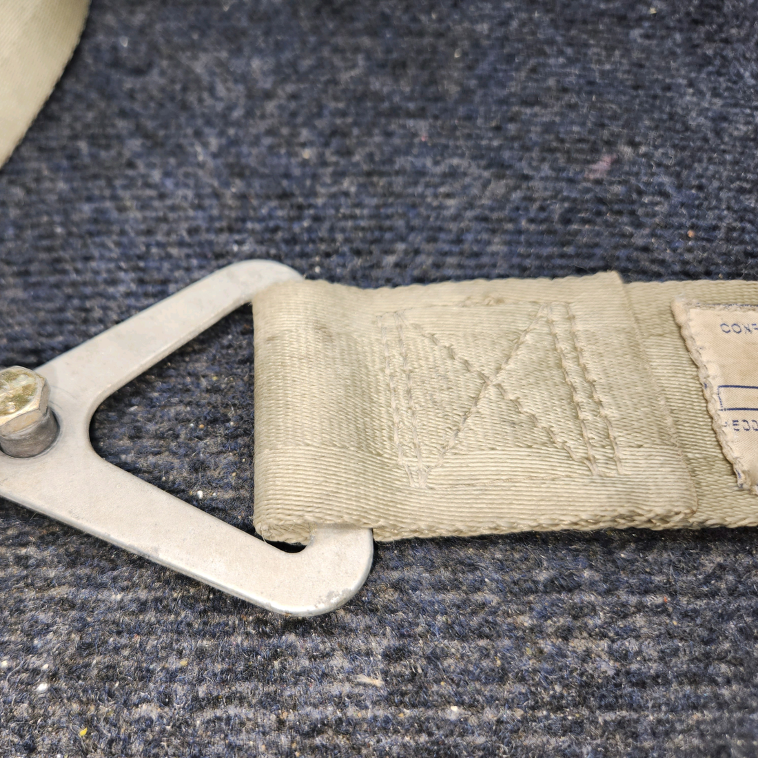 Used aircraft parts for sale, S-1746S2 CESSNA 172K PILOT OR CO-PILOT SEAT BELT ASSEMBLY - BEIGE
