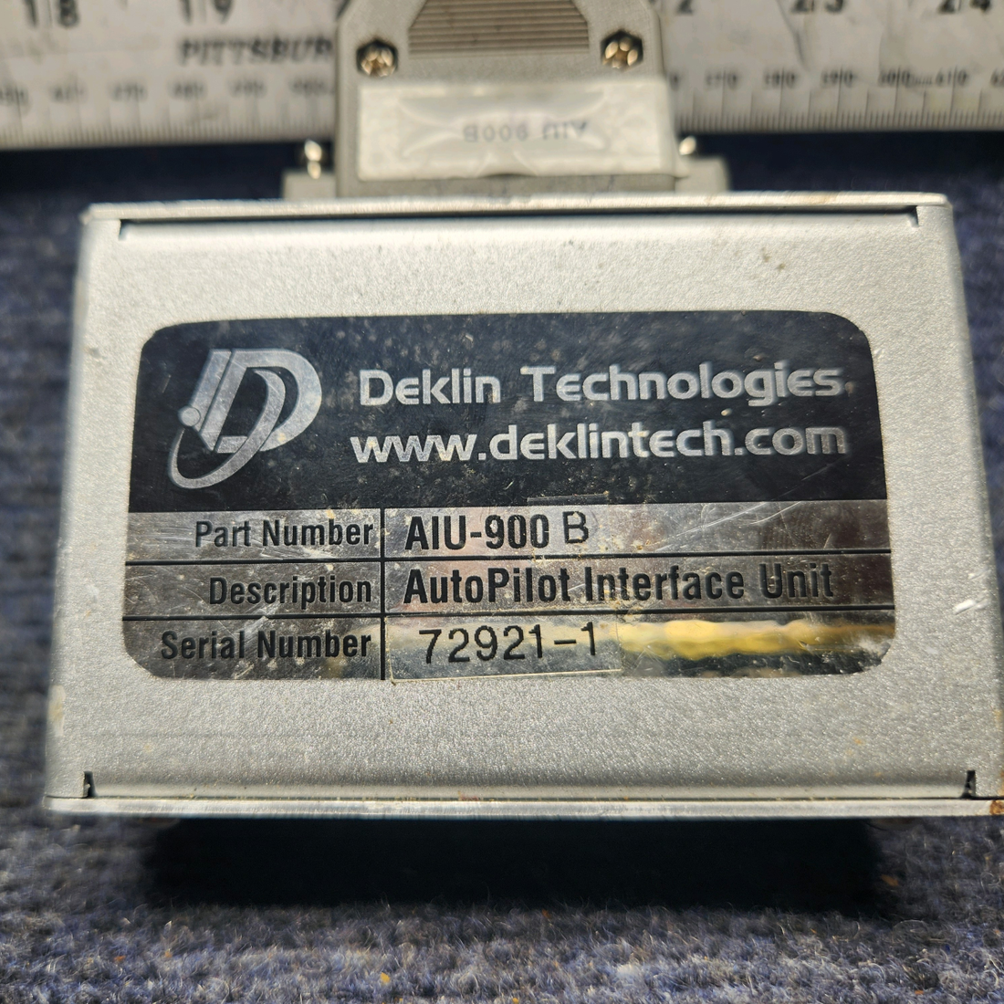 Used aircraft parts for sale, AIU-900B Deklin AIU AUTOPILOT INTERFACE ADAPTER