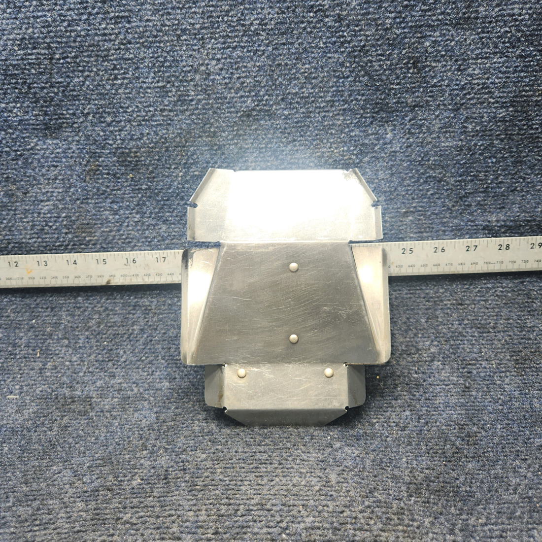 Used aircraft parts for sale, 72152 / 71611 / 71610 Lycoming O-540 PIPER PA-24-250 Intercylinder Baffele with retainer  & Hook