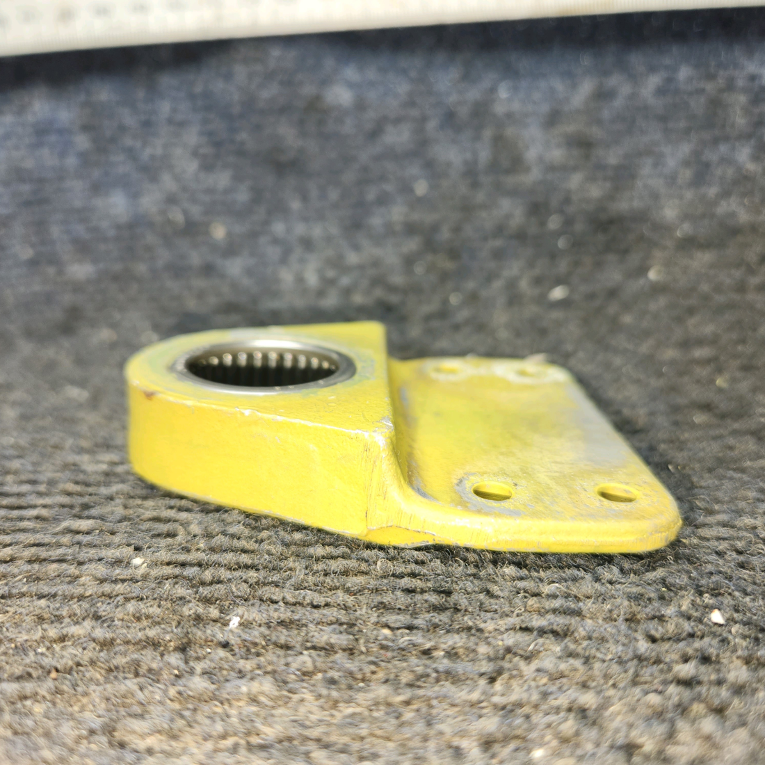 Used aircraft parts for sale, 002-524017-5 Beechcraft F33A Support Assembly Rudder Pedal