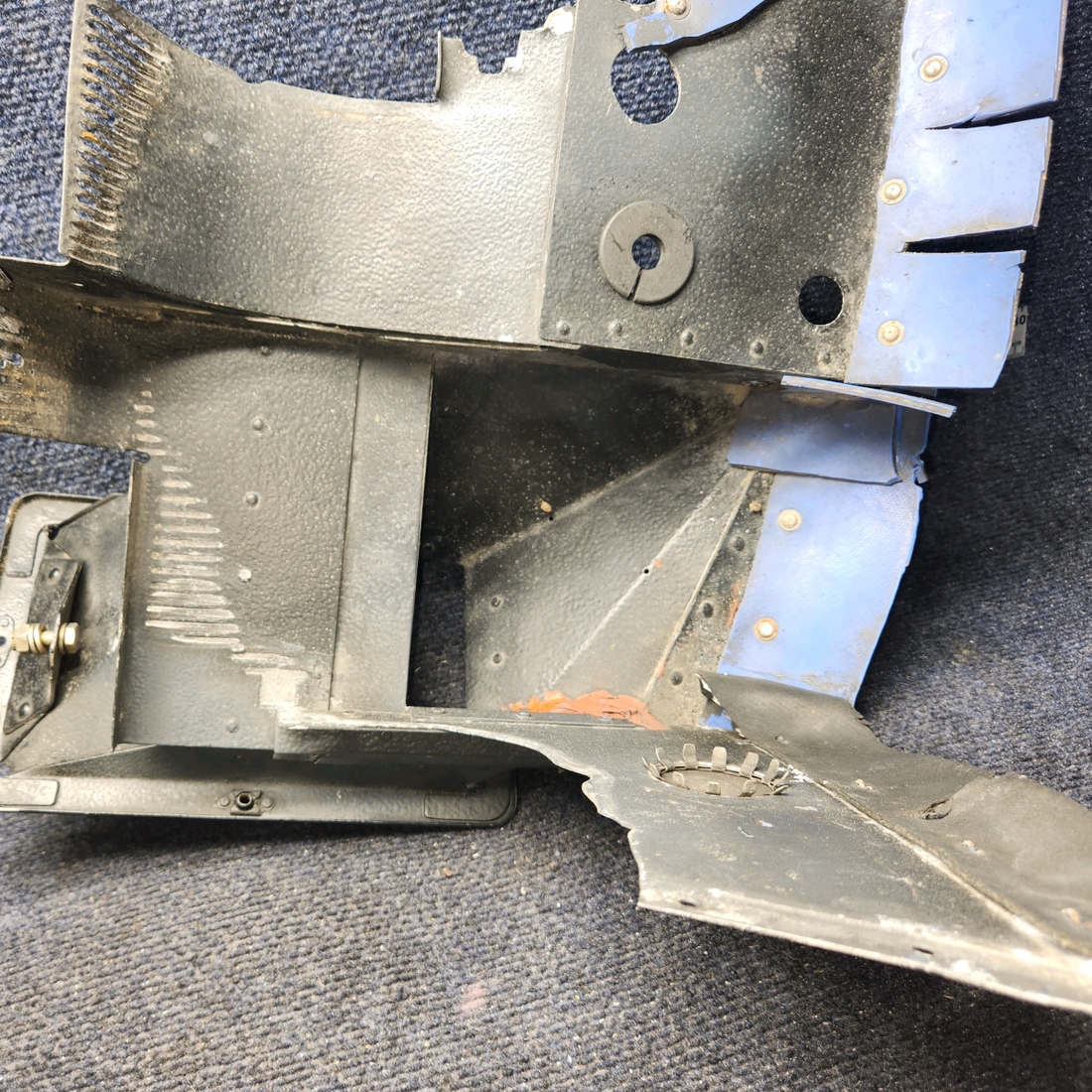 Used aircraft parts for sale, 2455028-2 Cessna 172RG Baffle Assy Rear Air Filter