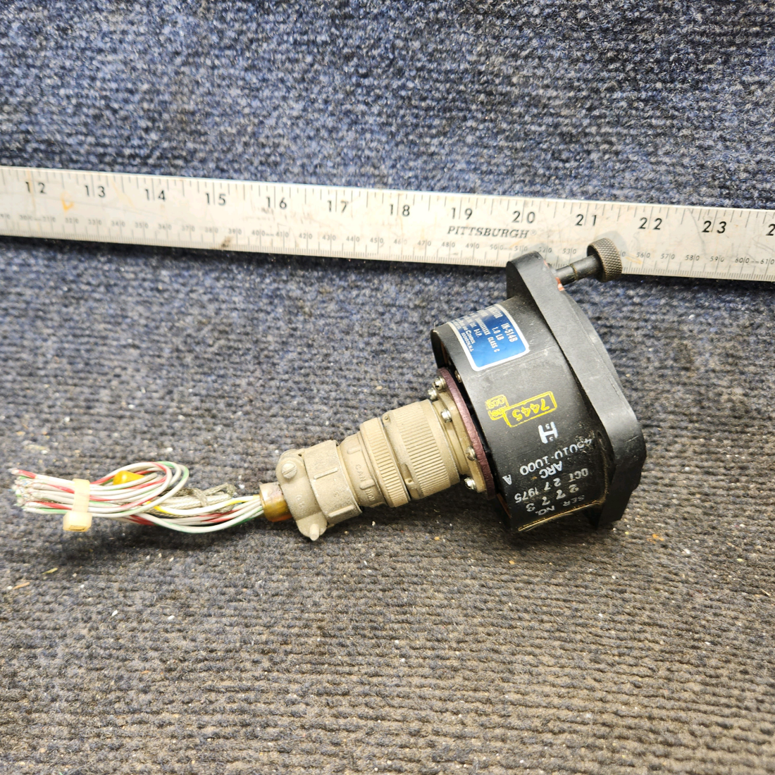 Used aircraft parts for sale, 45010-1000 ARC IN-514B cessna 150G Course Indicator with Connector