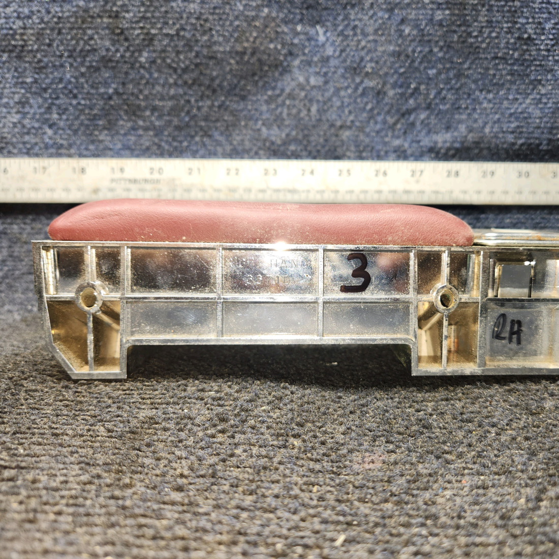 Used aircraft parts for sale, 66710-017 Piper PA32RT-300 Aft Armrest Assembly with Ashtray - RH Middle
