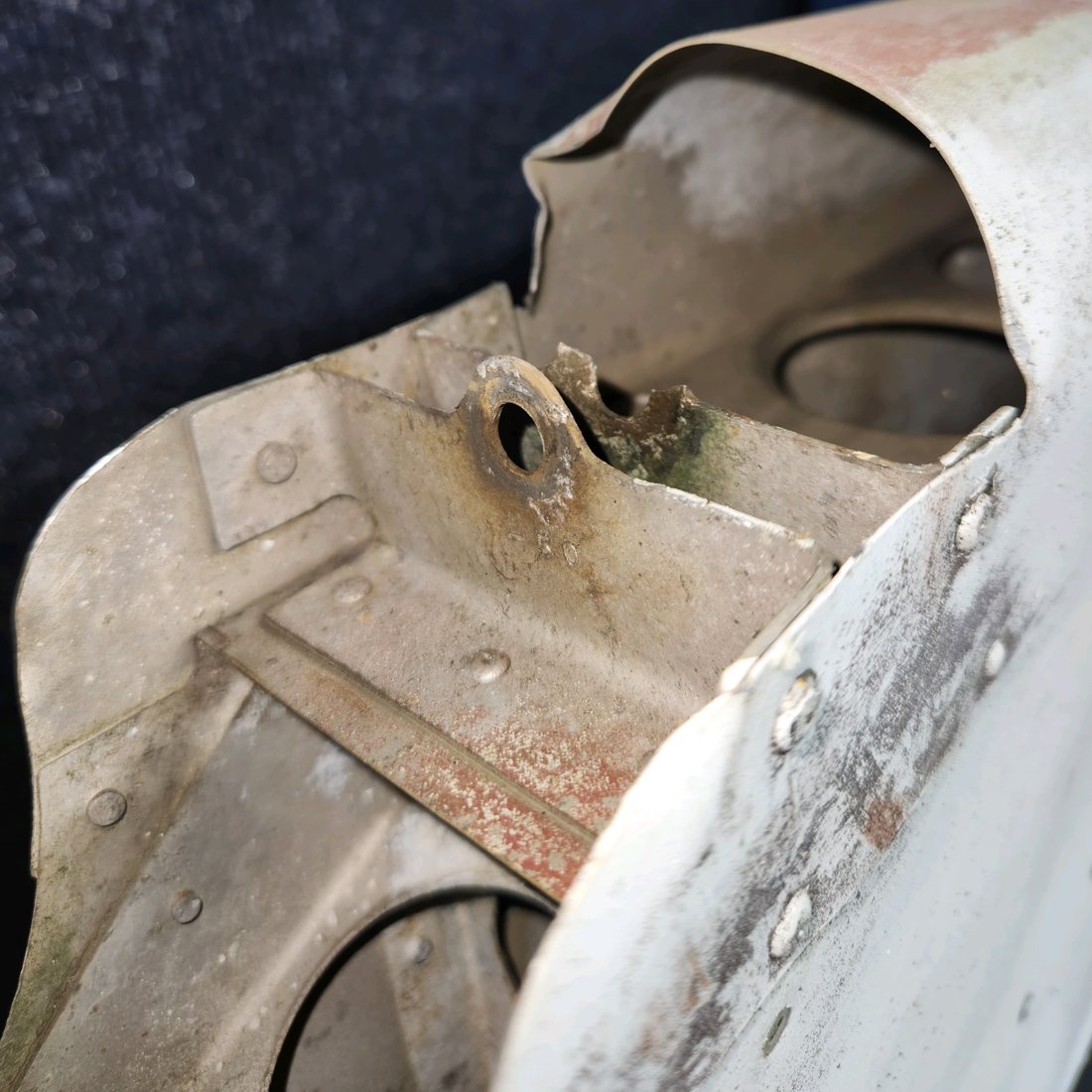 Used aircraft parts for sale, 0531006-66 Cessna 172F Rudder Assembly (Core)