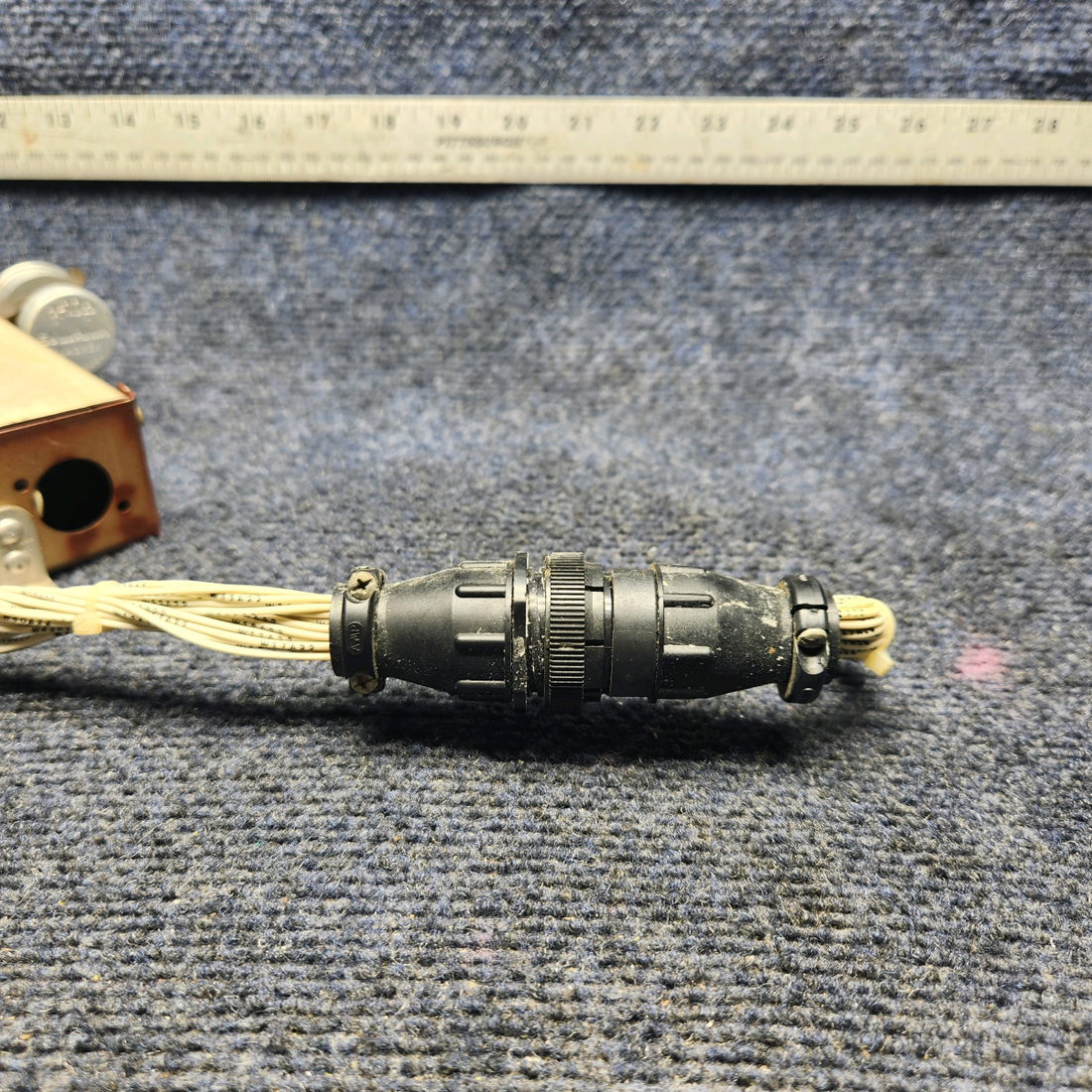 Used aircraft parts for sale, 002-364037-3 Beechcraft F33A JUNCTION BOX ASSY WITH WARNING HORN