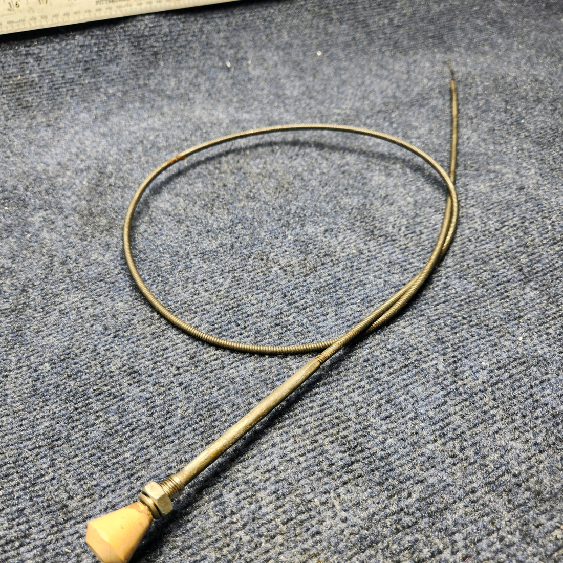 Used aircraft parts for sale, 35-380051-25 Beechcraft C23 SUNDOWNER CONTROL CABLE CABIN HEAT