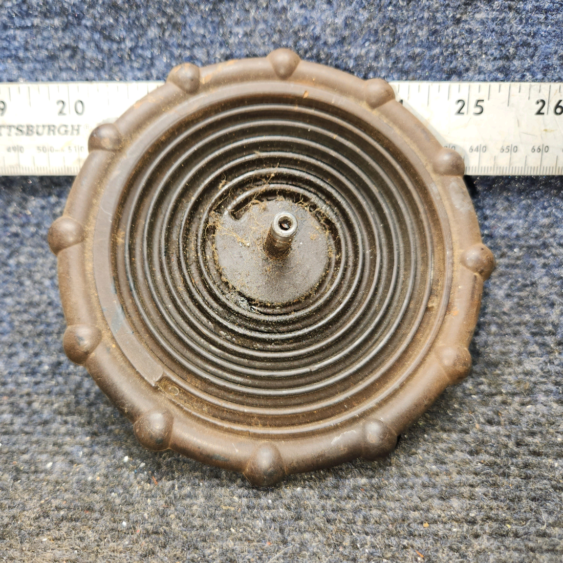 Used aircraft parts for sale, 0510127-1 Cessna 172 Elevator Tab Control Wheel Assy