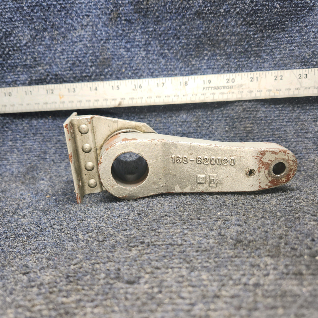 Used aircraft parts for sale, 169-820025-651 Beechcraft A24R Arm Torque Shaft Nose Gear