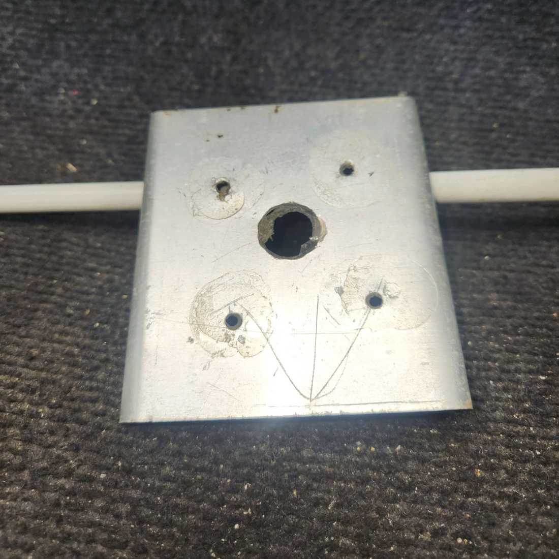 Used aircraft parts for sale, 430-0035-00 Morrow A-16 Cessna 172F Loran C Antenna