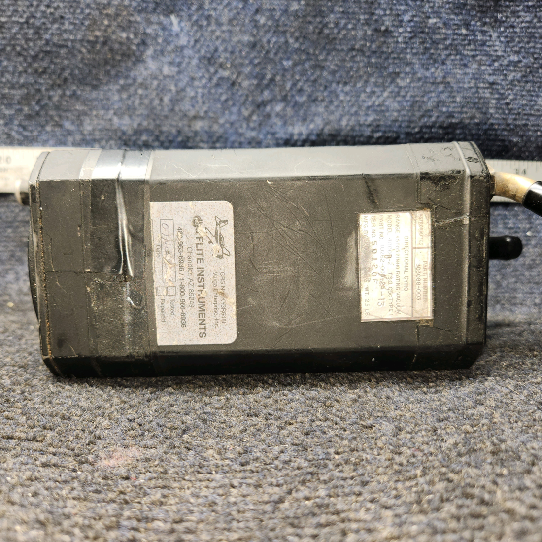 Used aircraft parts for sale, 4000D-2 EDO-AIRE 4000D-2 Piper PA28-161 Directional Gyro