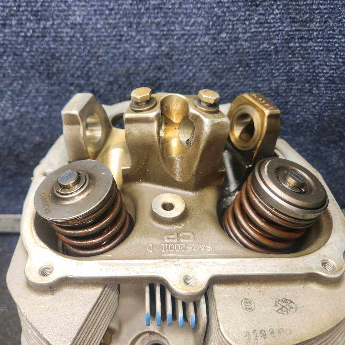 Used aircraft parts for sale, SA47000S-A1 Superior O-470 Cessna 182G Engine Cylinder