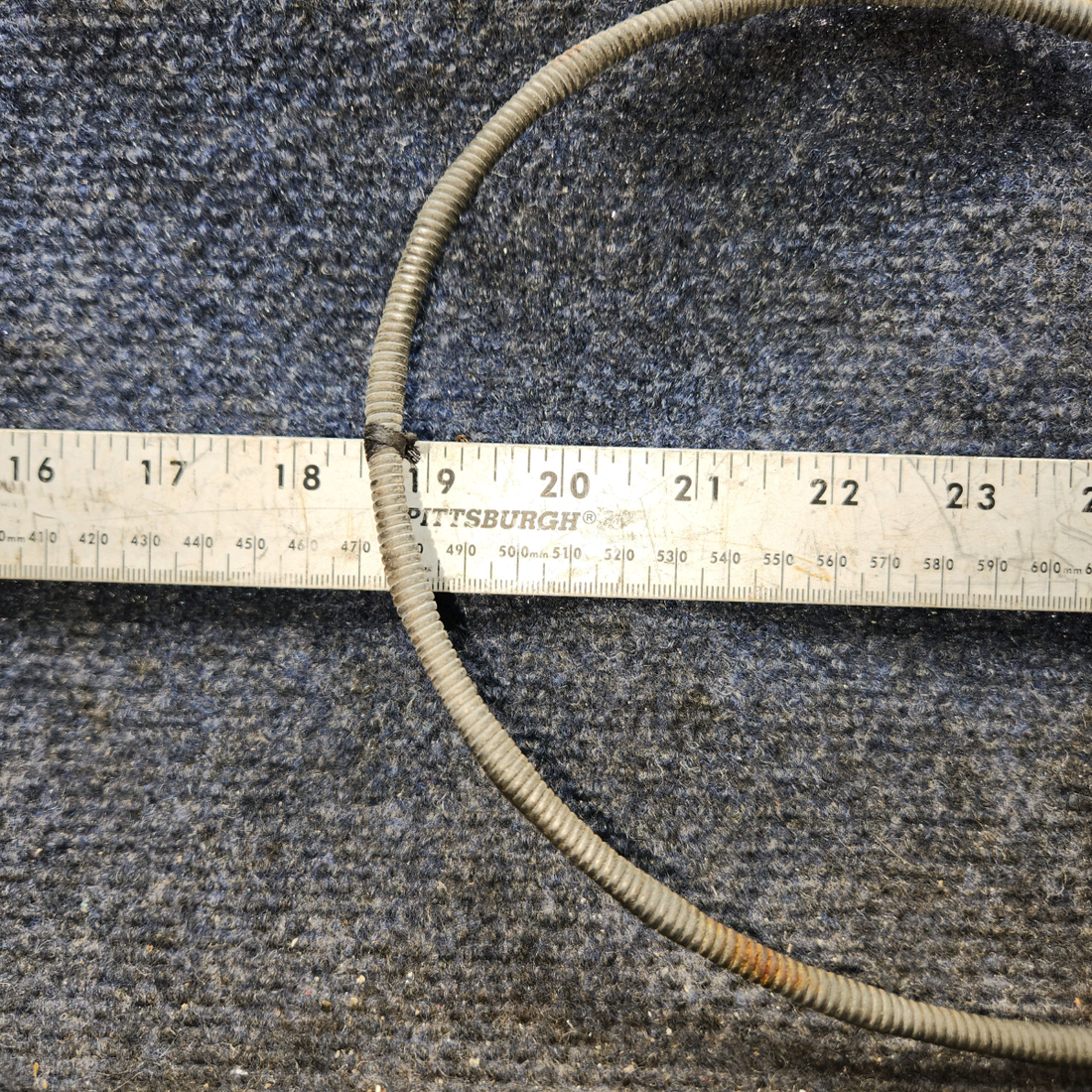 Used aircraft parts for sale, S1241-4 Cessna 182G Control Assembly Cabin Air (32.5" long)