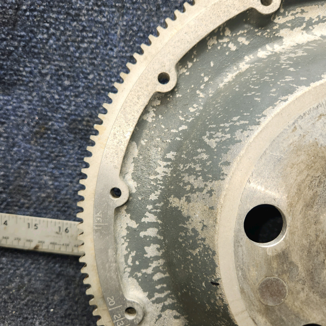 Used aircraft parts for sale, LW16471 Lycoming Beechcraft C23 SUNDOWNER Starter Gear Ring