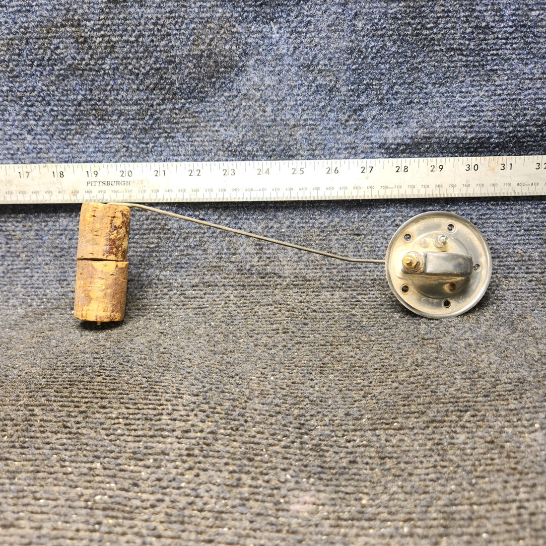 Used aircraft parts for sale, 35-921221-52 BEECHCRAFT F35 Fuel Quantity Transmitter/Fuel Sender