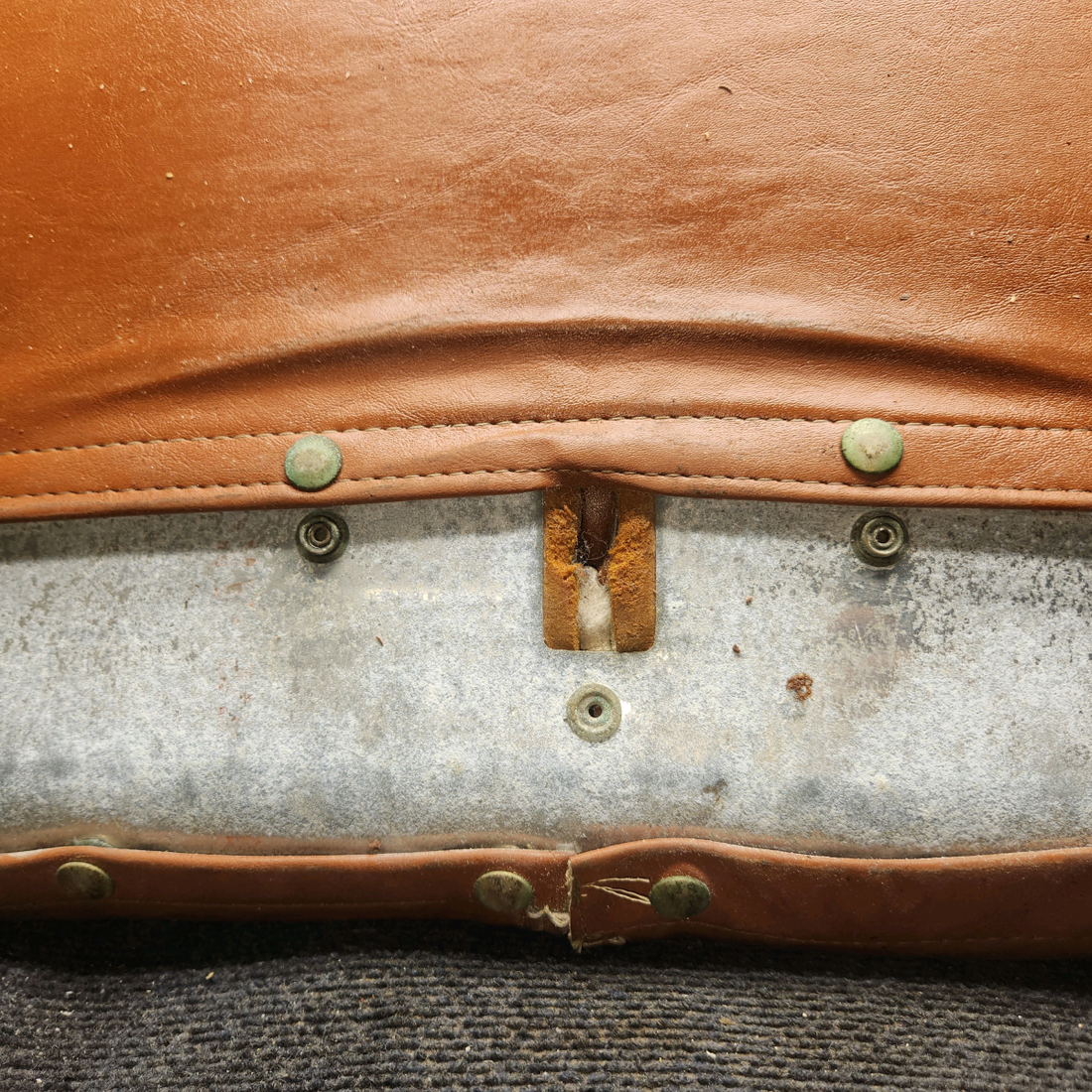 Used aircraft parts for sale, 33-530000-73 Beechcraft 35-33 Aft Seat Cushion Assy Back