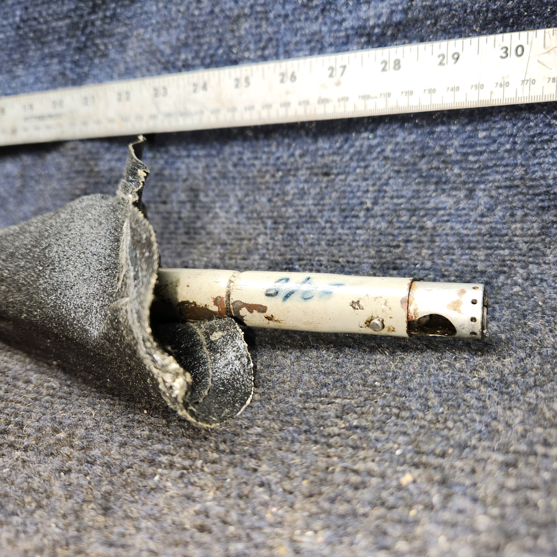 Used aircraft parts for sale, 0543022-1, 0543023 Cessna 172 Nose Gear Steering Rod Assy LH w Clevis