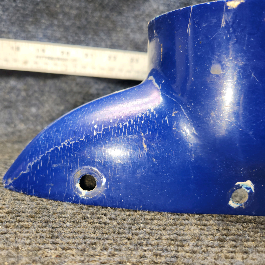 Used aircraft parts for sale, 63514-006 PIPER PA28-140 Rotating Beacon Fin Tip Assembly