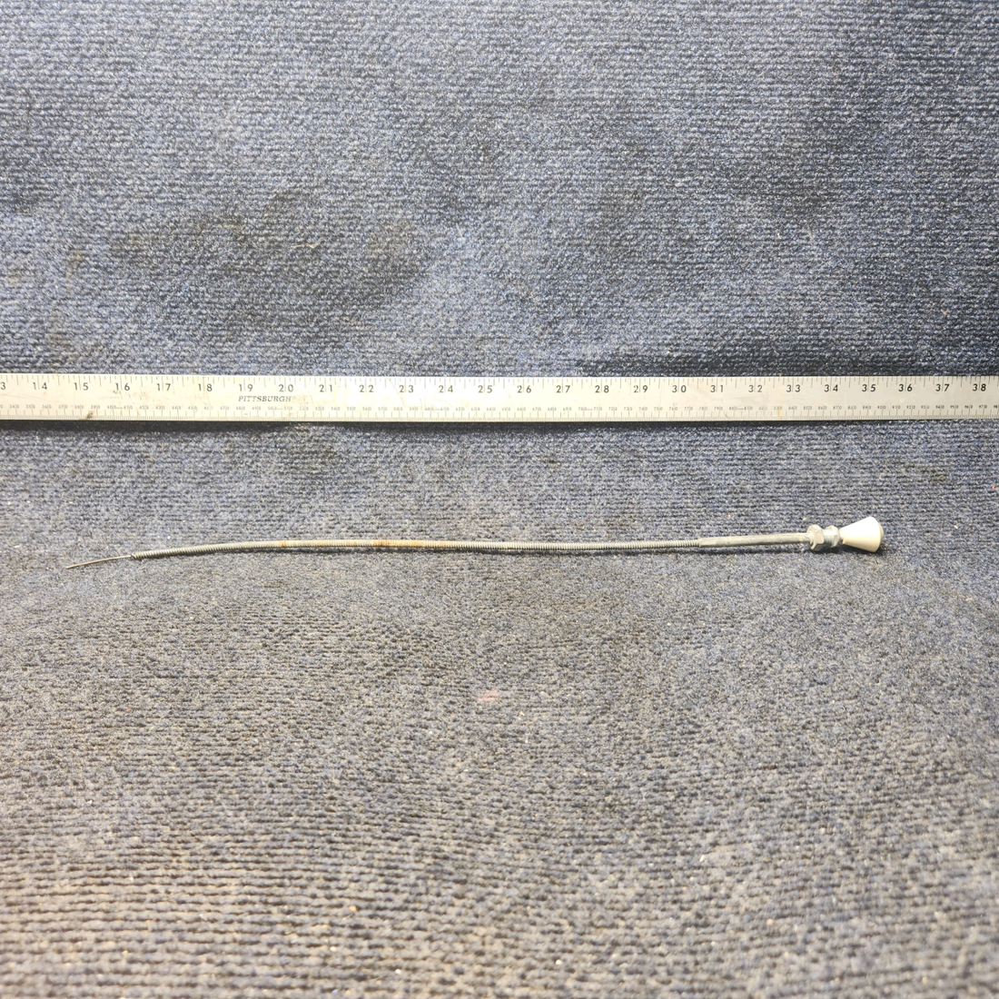 Used aircraft parts for sale, 35-380049-11 BEECHCRAFT 95-55B Vent Door Cable Assy - RH