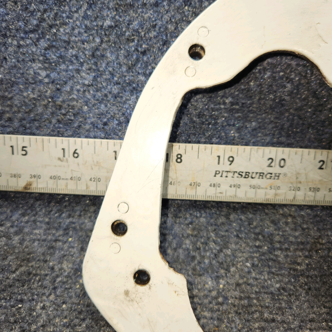 Used aircraft parts for sale, 0741610-11 Cessna 172E Wheel Pant Support Bracket LH