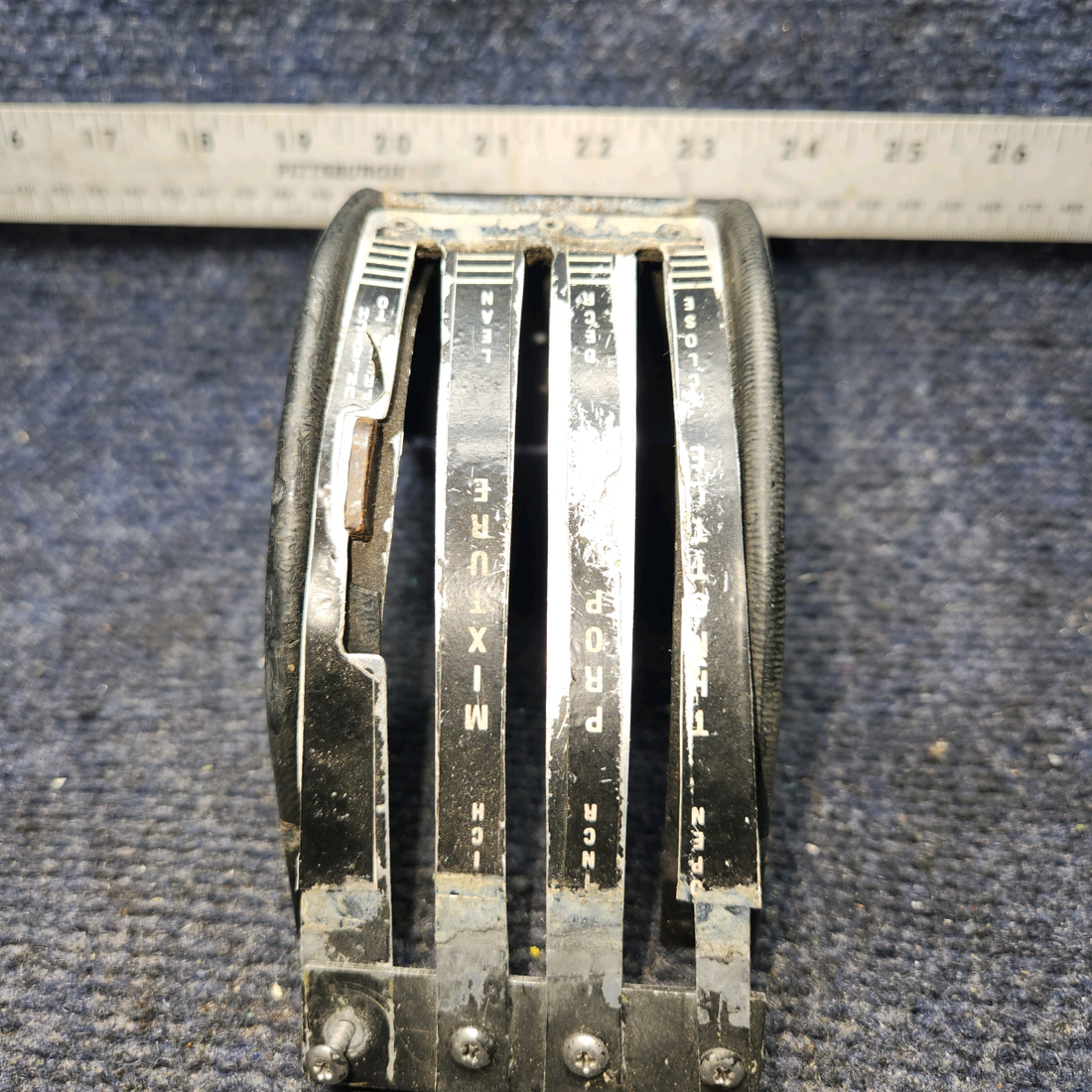 Used aircraft parts for sale, 67232-041 PIPER PA28RT-201 Engine Control Cover Assy