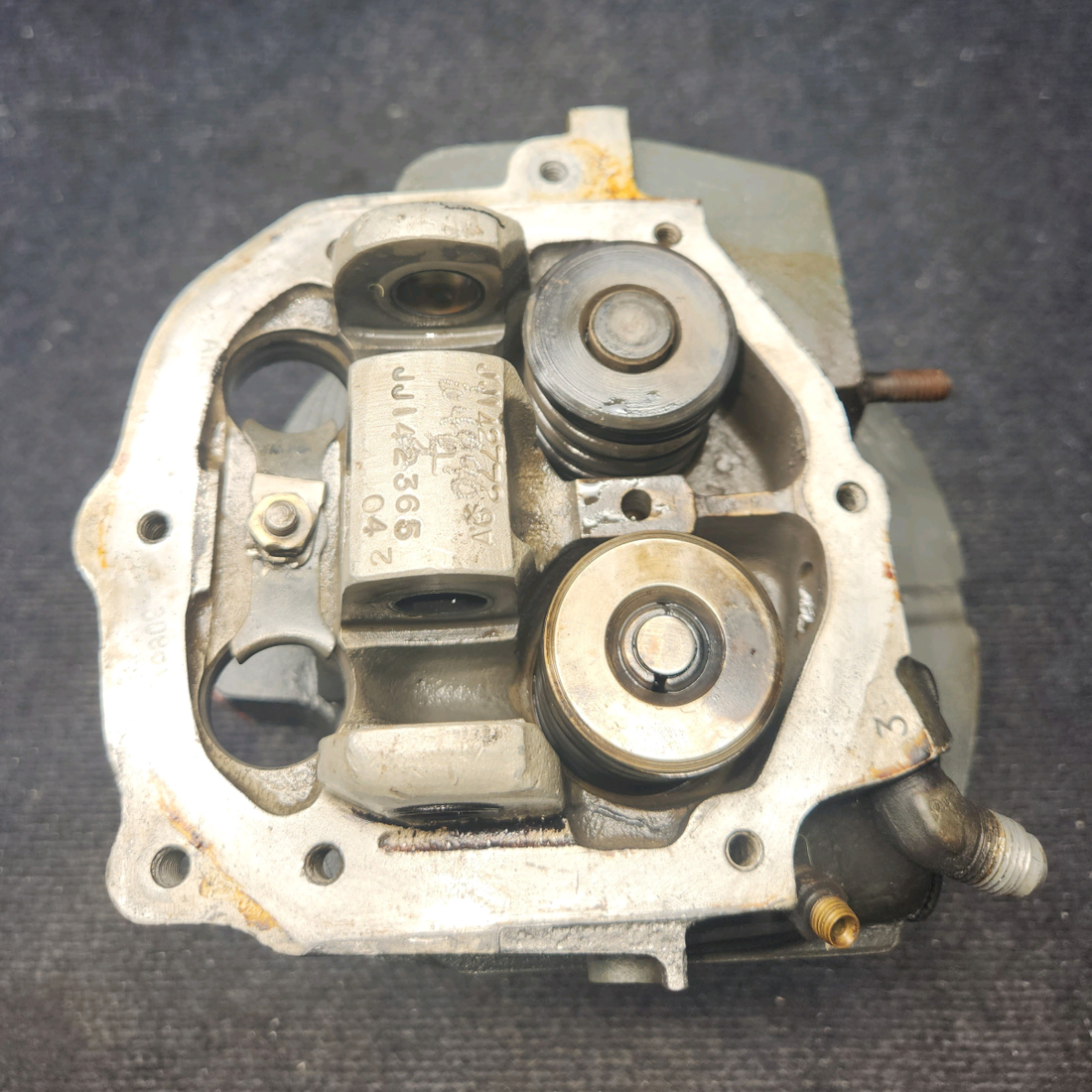 Used aircraft parts for sale, LW-12416 Lycoming O-320-D2A Piper PA28-140 Cylinder Wide Deck Chrome with High-Compression Piston