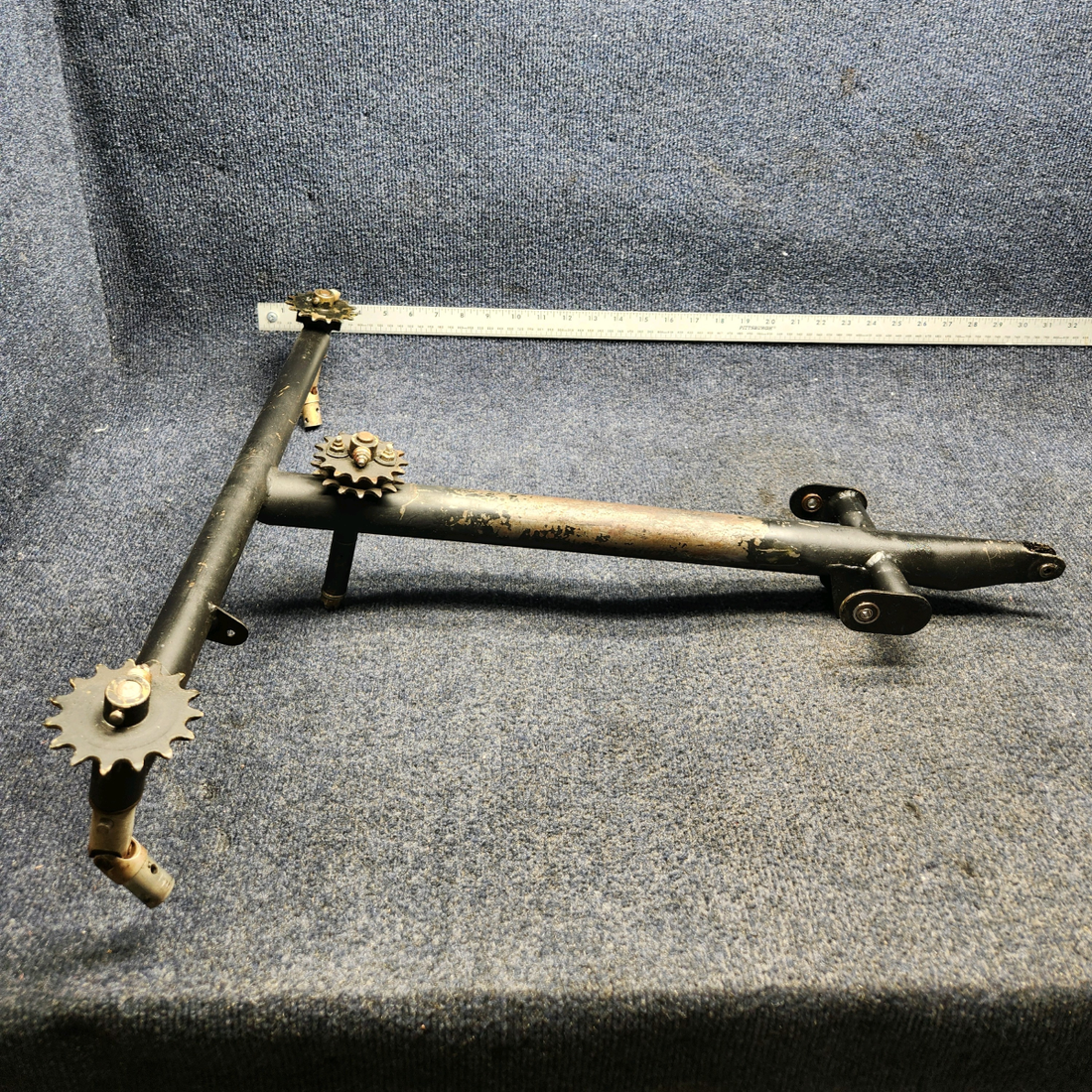 Used aircraft parts for sale, 62703-026 PIPER PA28-140 TEE BAR ASSEMBLY CONTROL COLUMN