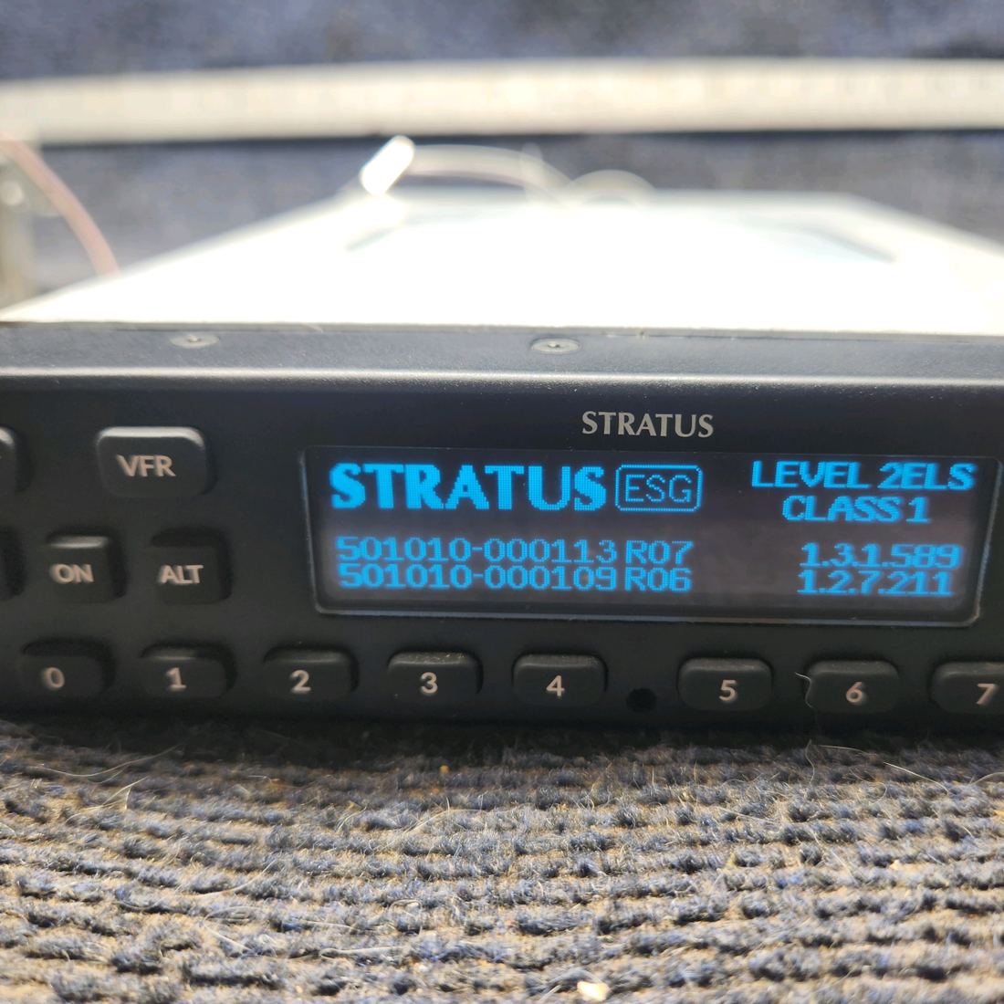 Used aircraft parts for sale, 153510-000017 Appareo Stratus cessna 172N ESG ADS-B Out Transponder
