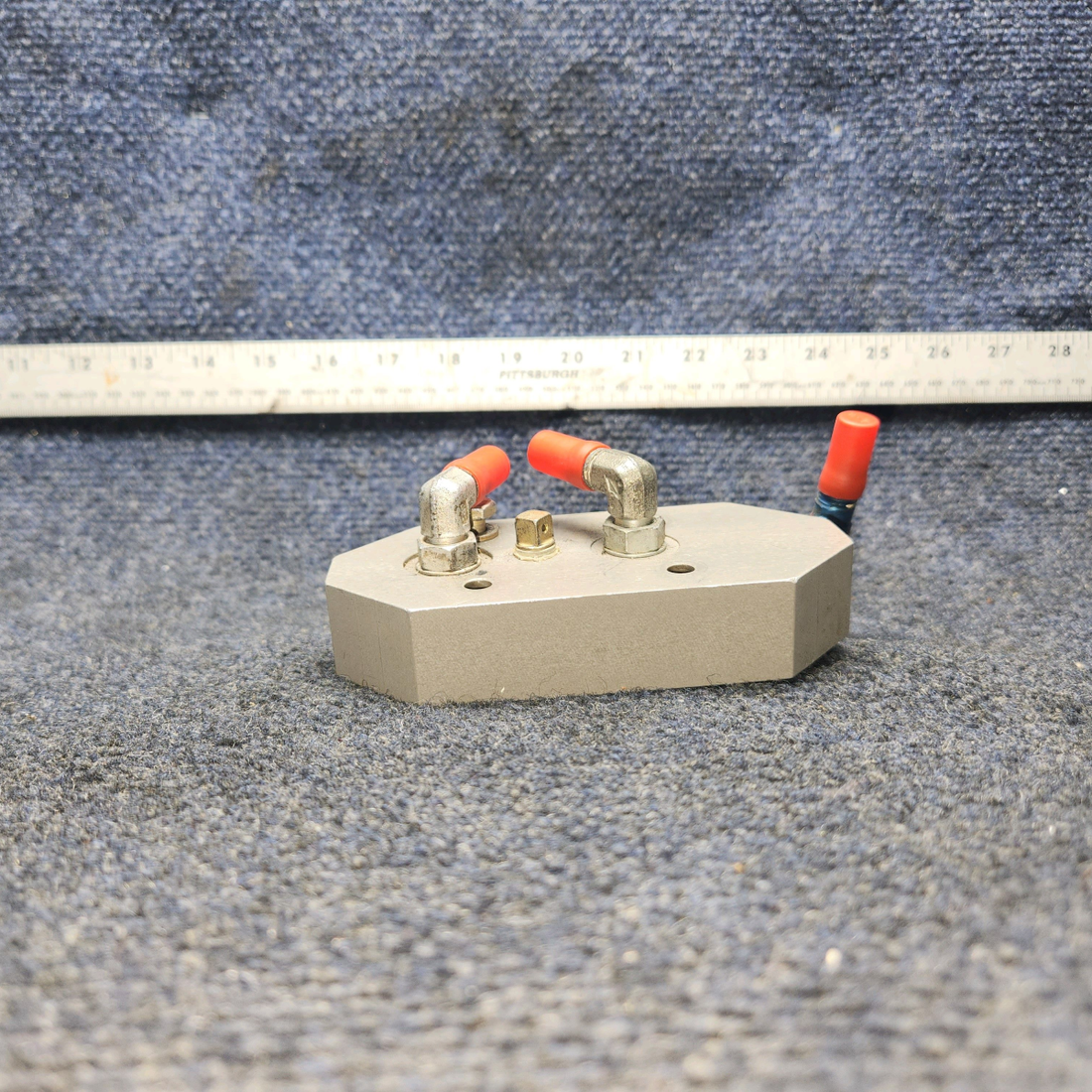 Used aircraft parts for sale, 169-580011-67 Beechcraft A24R Manifold Hydraulic Pump